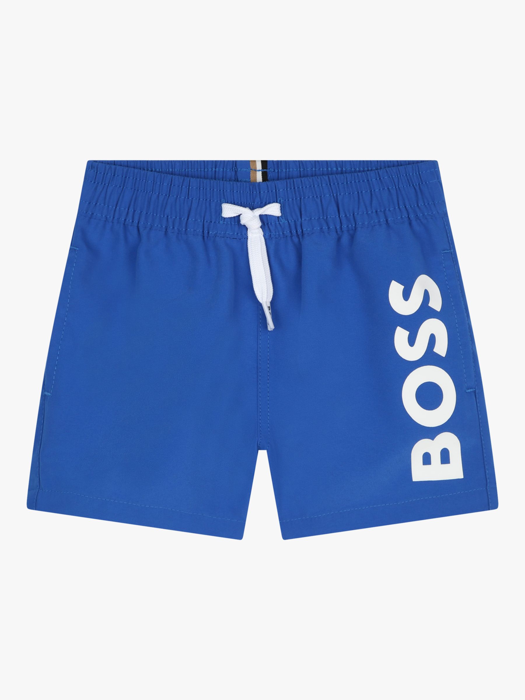 Buy BOSS Baby Logo Drawstring Swim Shorts Online at johnlewis.com