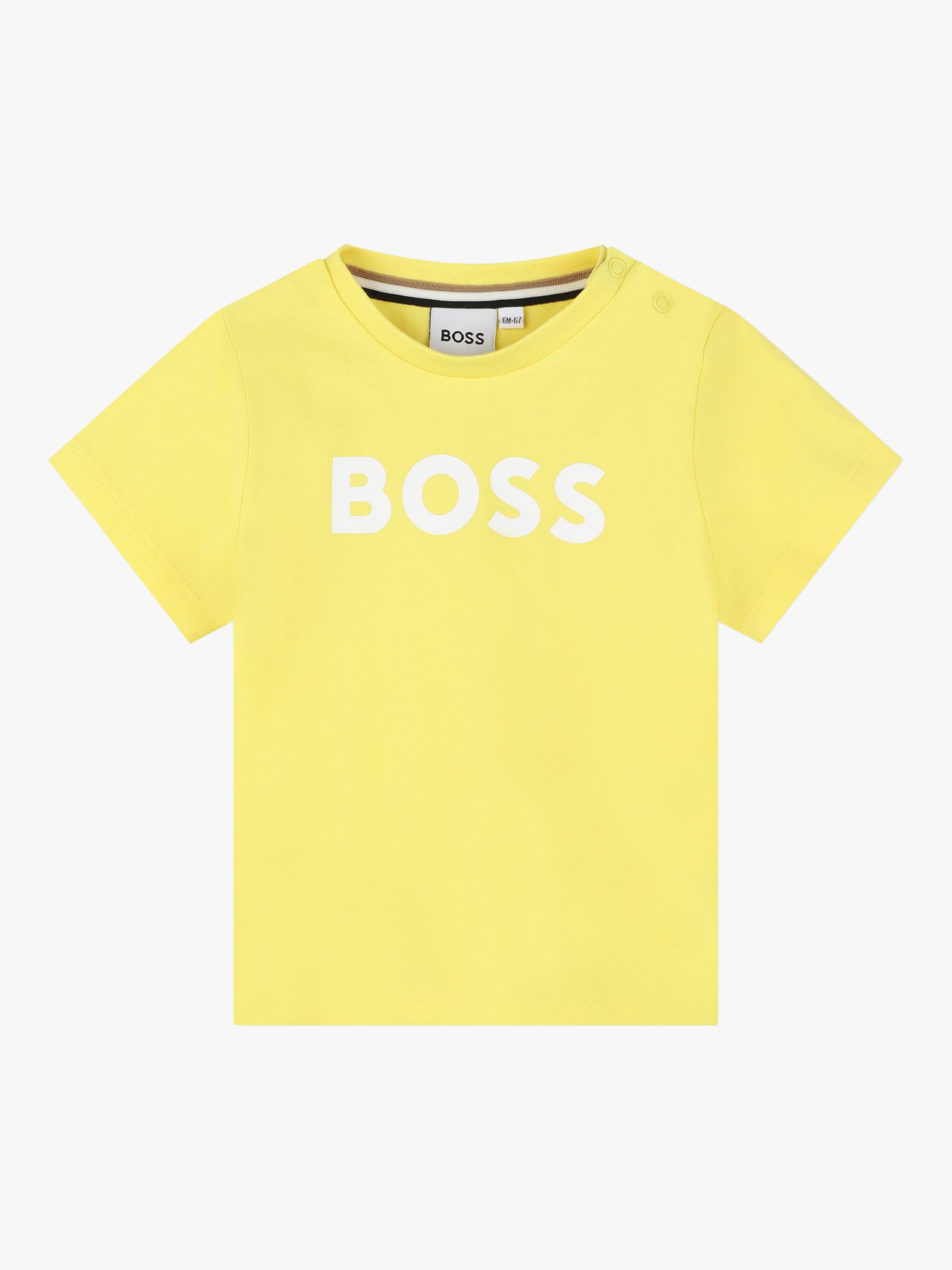 BOSS Baby Short Sleeve T-Shirt, Yellow, 2 years