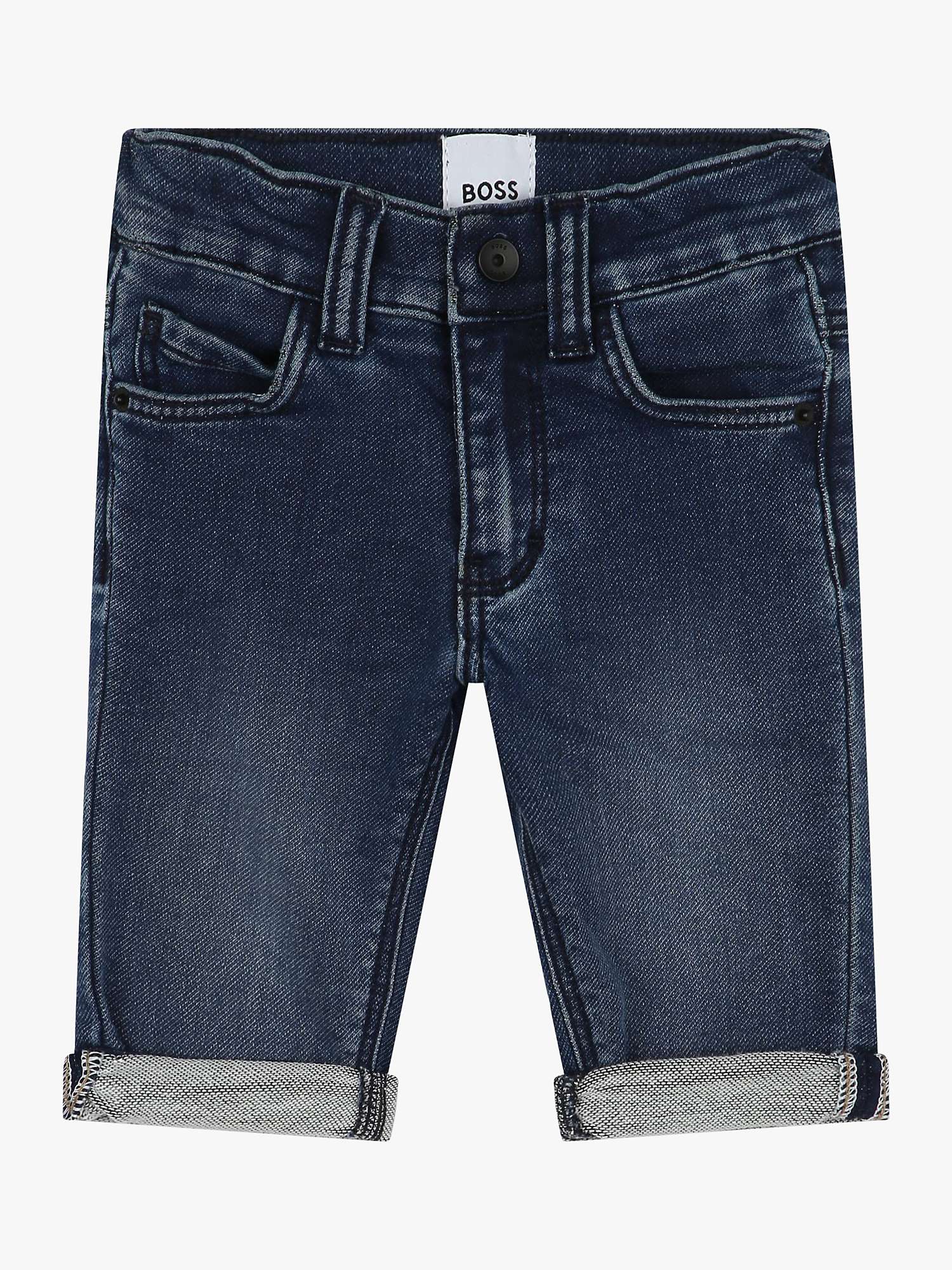 Buy BOSS Baby Denim Trousers, Stone Powder Online at johnlewis.com