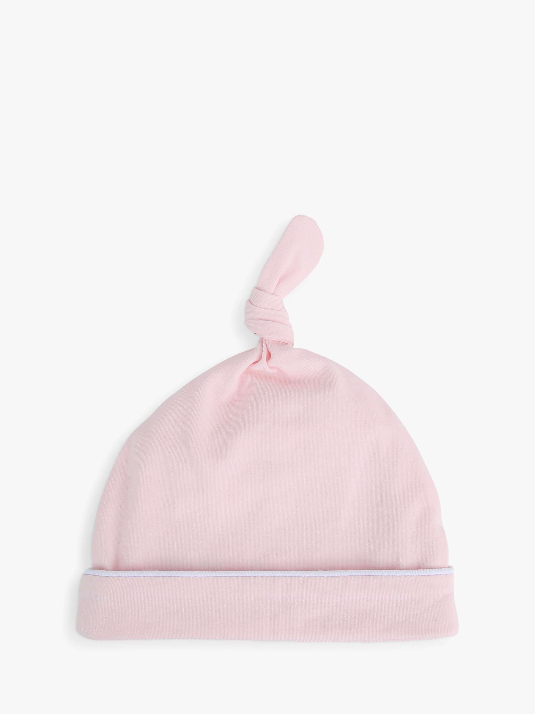 Buy BOSS Baby Cotton Blend Pull On Hat, Pink Online at johnlewis.com