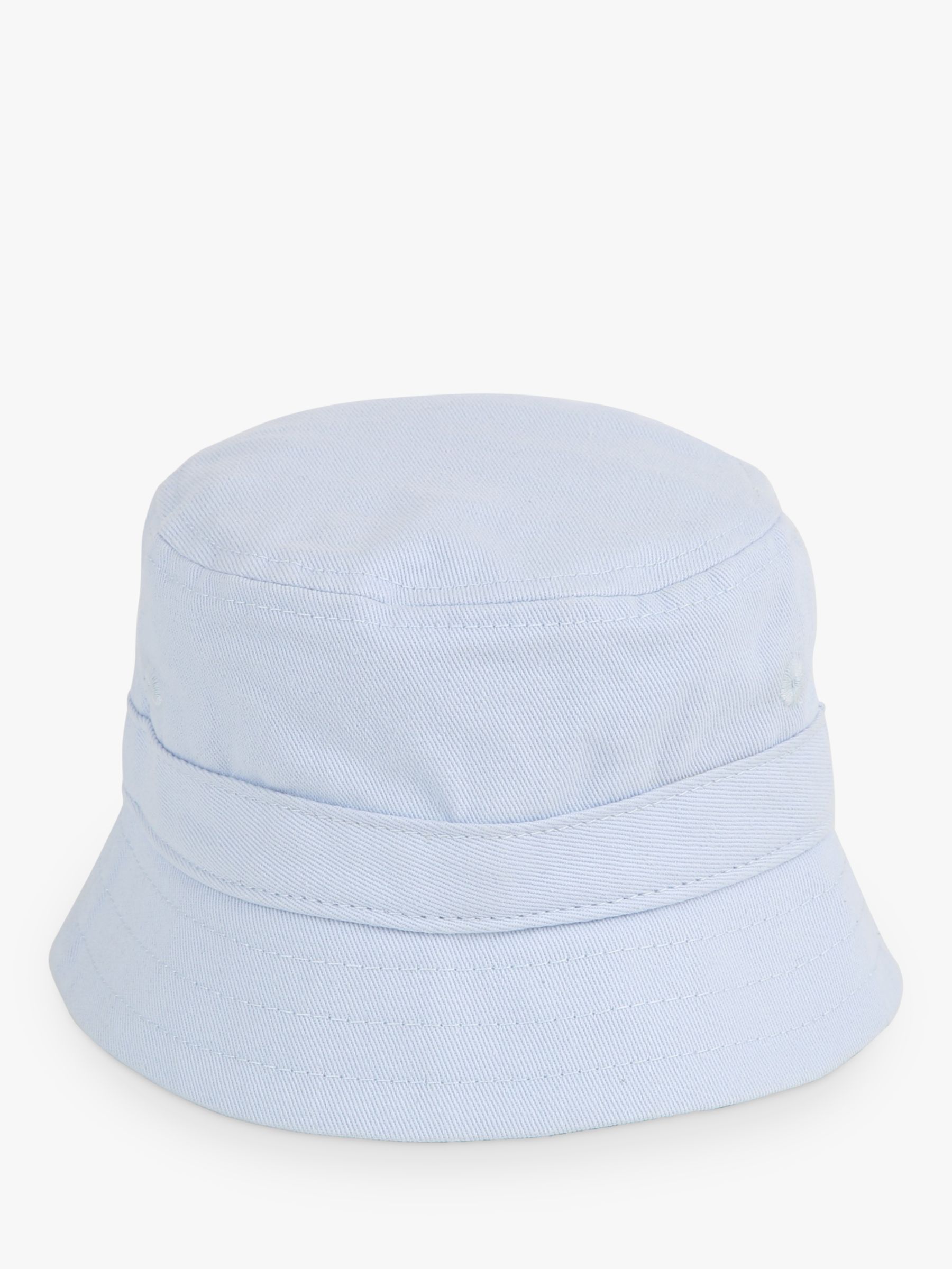 BOSS Baby Logo Embroidered Bucket Hat, Light Blue, 6-9 months