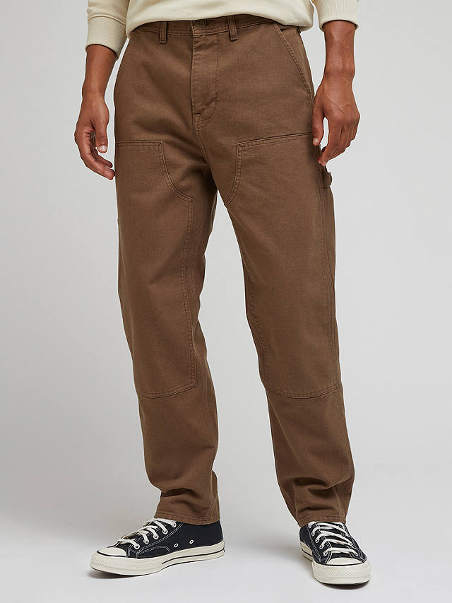 Lee Pannelled Carpenter Trousers, Truffle