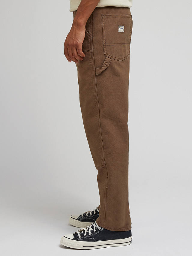 Lee Pannelled Carpenter Trousers, Truffle