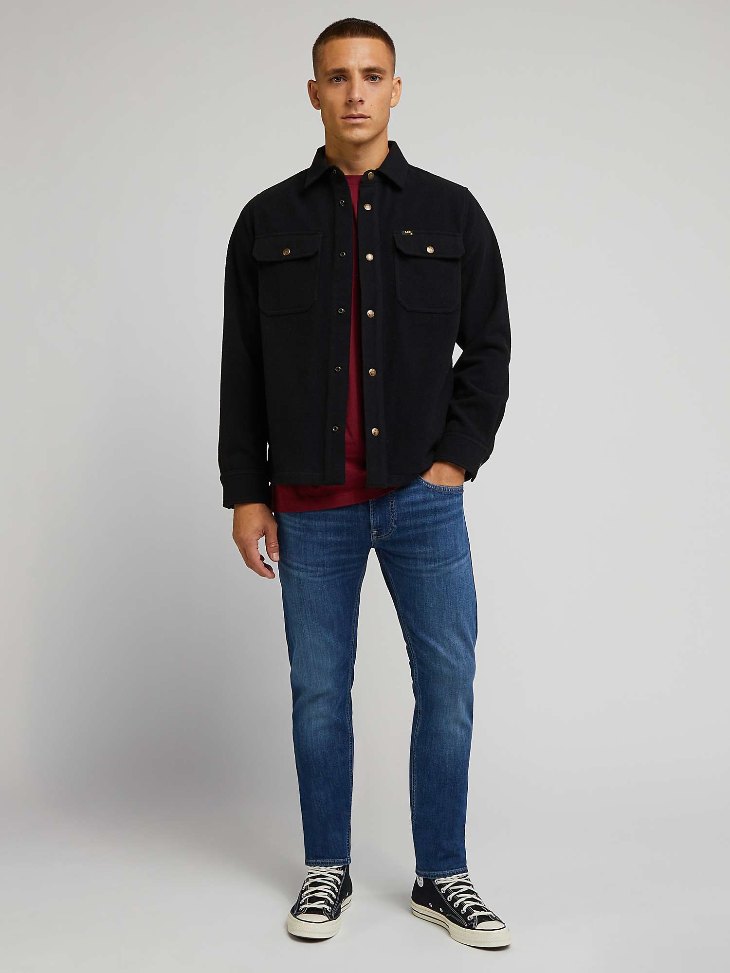 Buy Lee Luke Slim Fit Tapered Jeans, East New York Online at johnlewis.com