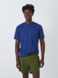 John Lewis Men's Linen Cotton Jersey Slub T-Shirt, Navy