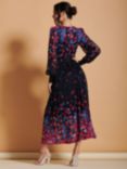 Jolie Moi Lilah Lace Maxi Dress, Pink/Multi