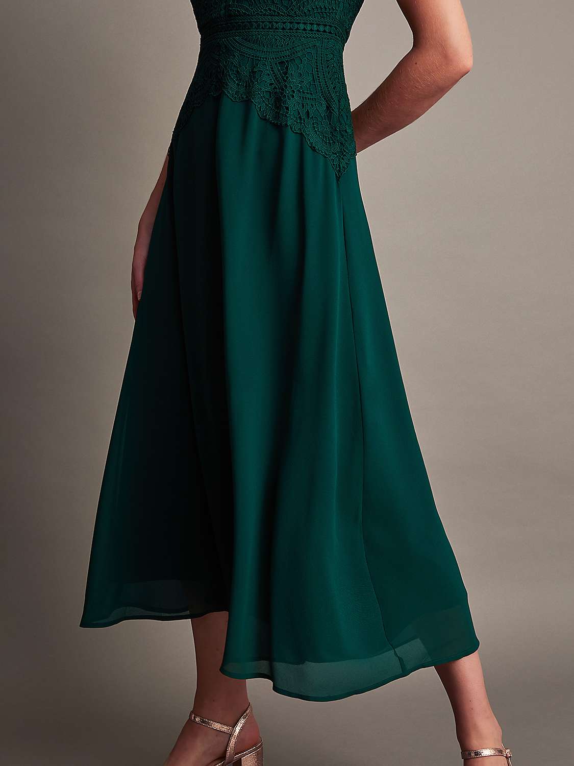Buy Monsoon Monica Lace Midi Dress Online at johnlewis.com