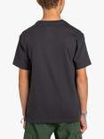 Element Kids' Volley Organic Cotton Graphic T-Shirt, Off Black