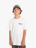 Element Kids' Sunup Organic Cotton Logo T-Shirt, Egret