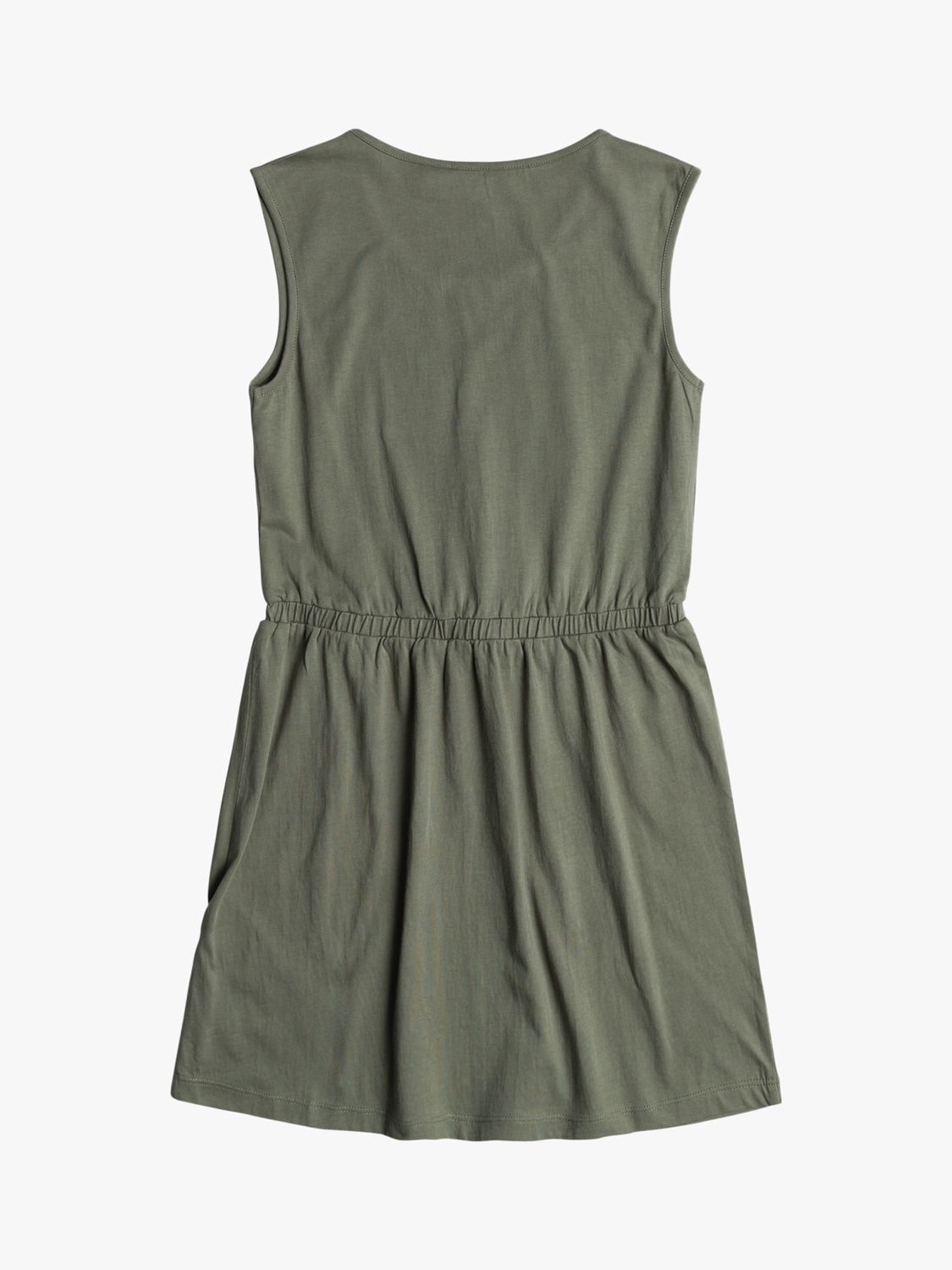 Buy Roxy Kids' Surfs Up Solid Vest Top Dress, Agave Green Online at johnlewis.com