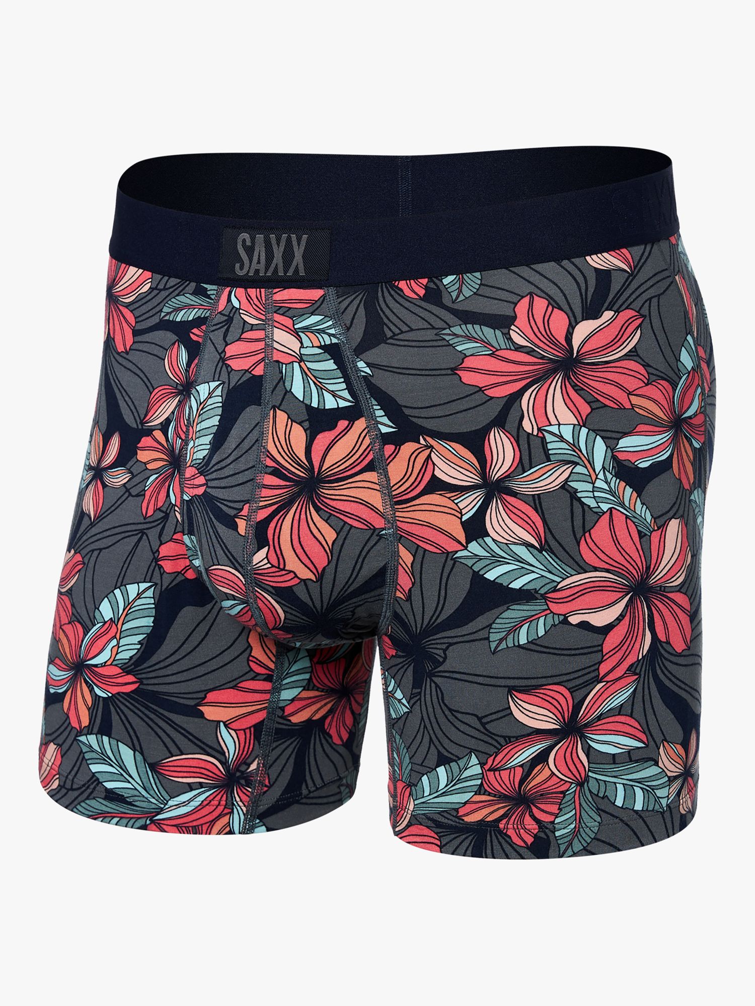 SAXX Jungle Relaxed Fit Trunks, Multi at John Lewis & Partners