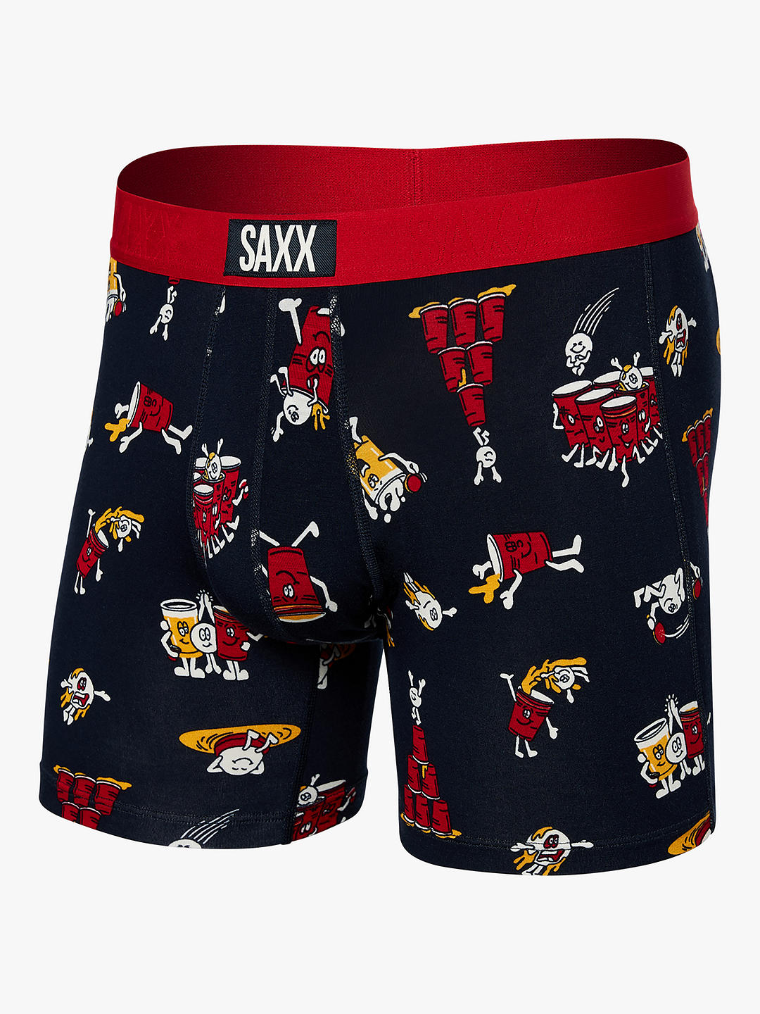 SAXX Slim Fit Vibe Party Trunks, Multi