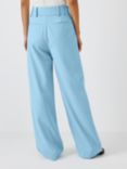 Equipment Armand Wide Leg Wool Blend Trousers, Dream Blue