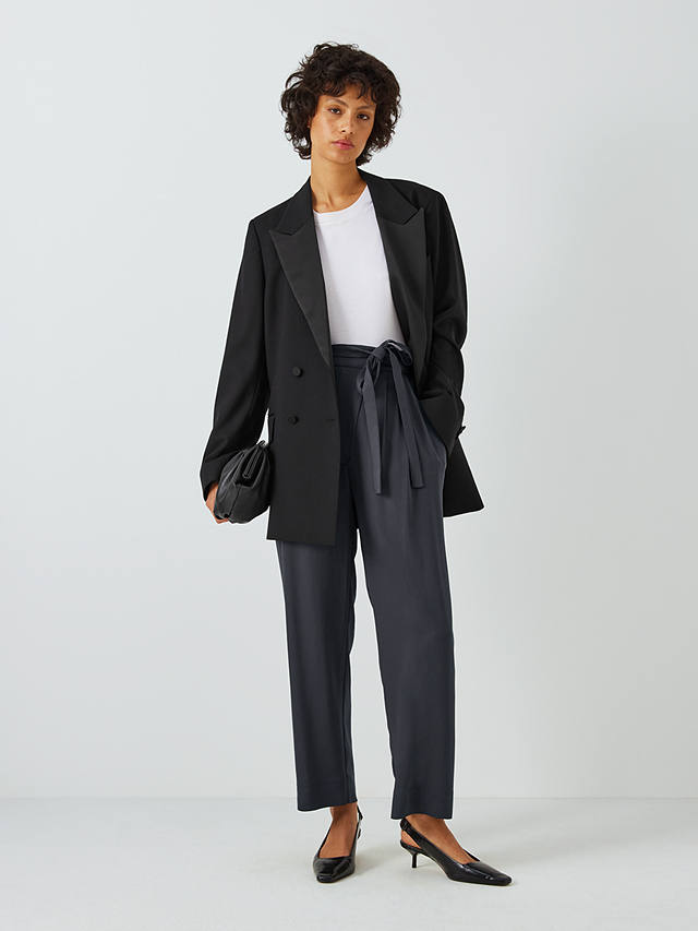 Equipment Pietro Tailored Trousers, Obsidian