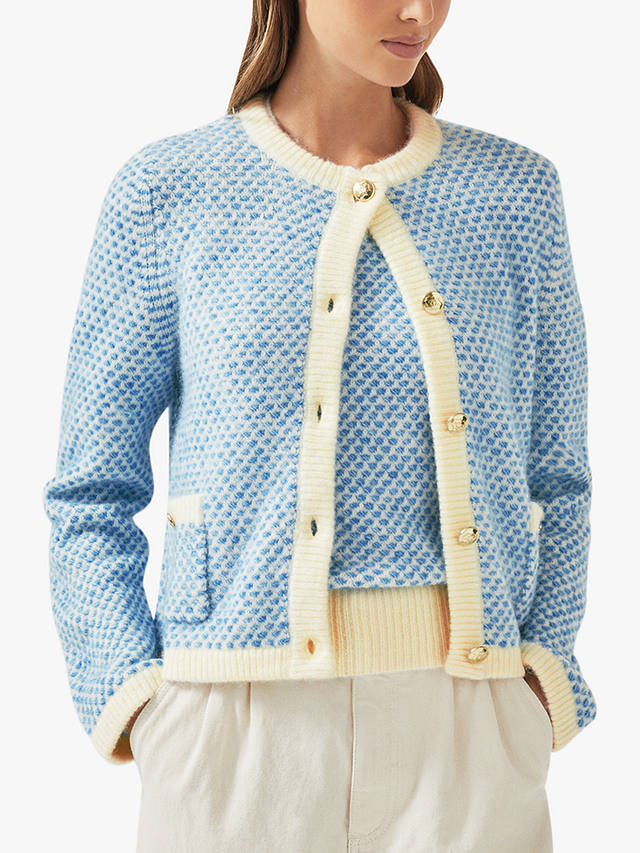 Radley Sloane Street Knitted Jacket, Blue