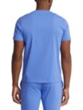 Ralph Lauren Logo Cotton Jersey Sleep Shirt, Blue/White