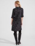 Hobbs Marciella Dress, Black/White