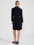 Hobbs Adelia Ponte Dress, Navy