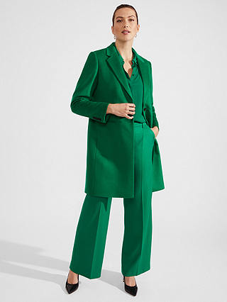 Hobbs Petite Tilda Coat, Green