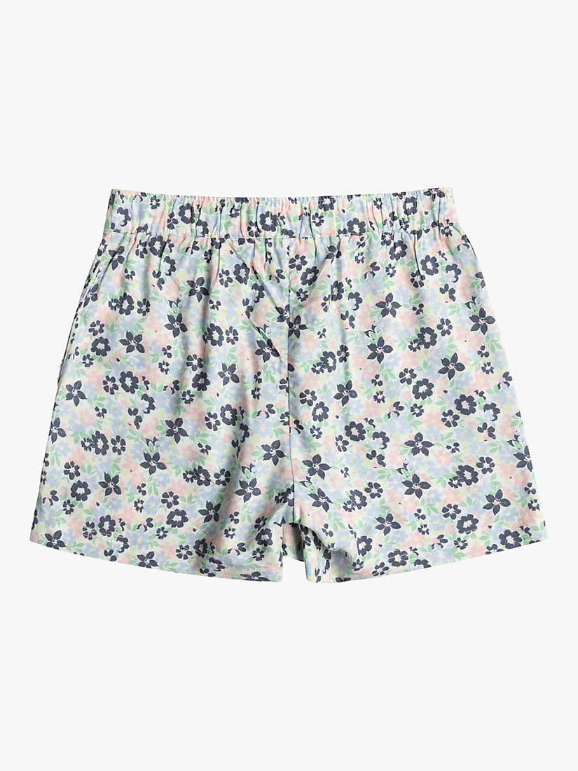 Buy Roxy Kids' Floral Shorts, Multi Online at johnlewis.com