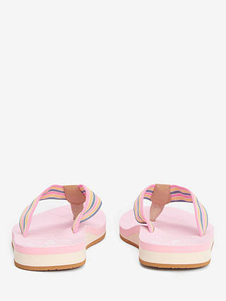 Barbour Seamills Flip Flop Sandals, Pink/Multi