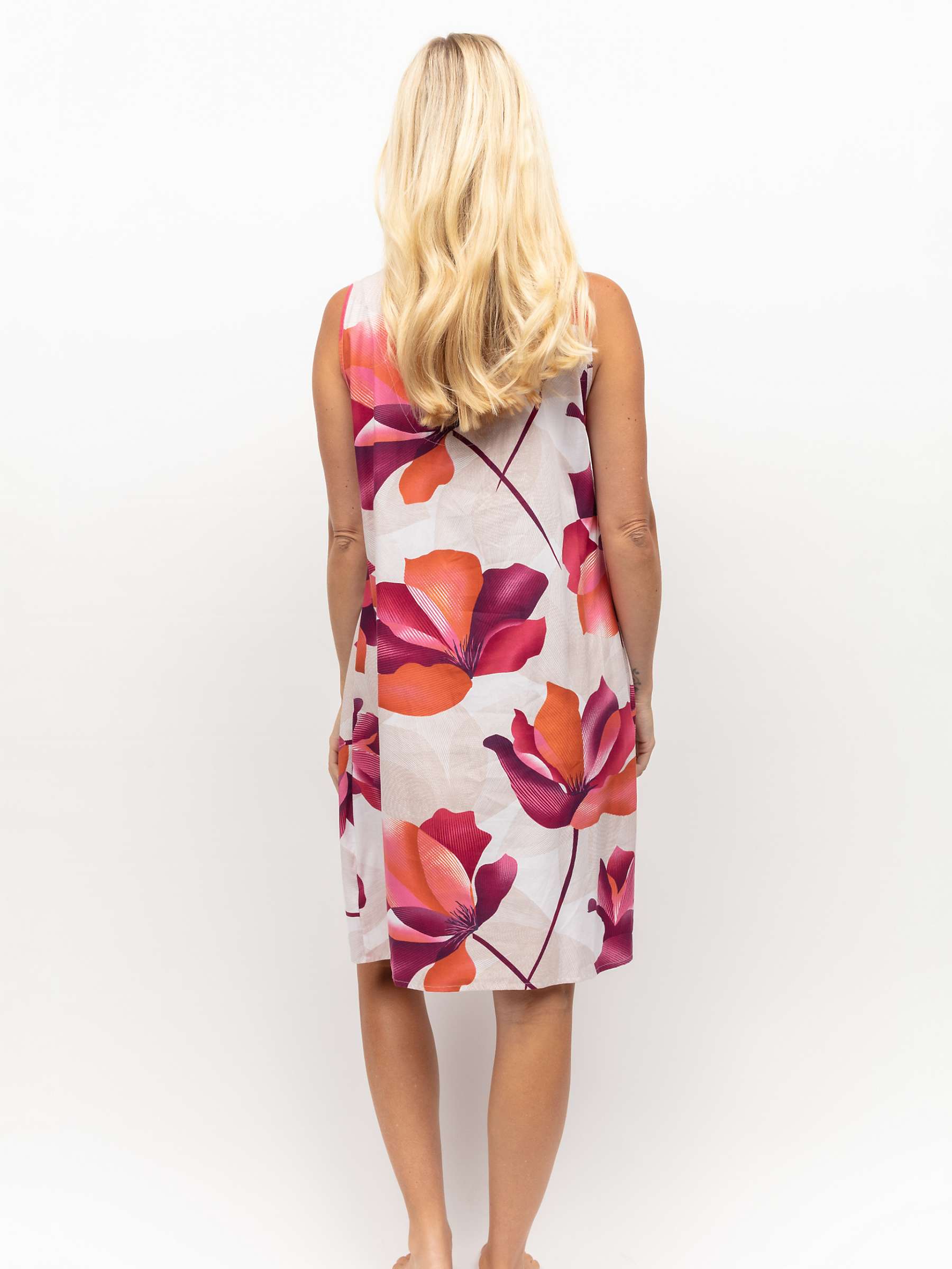 Buy Cyberjammies Floral Sleeveless Nightdress, Cream/Multi Online at johnlewis.com
