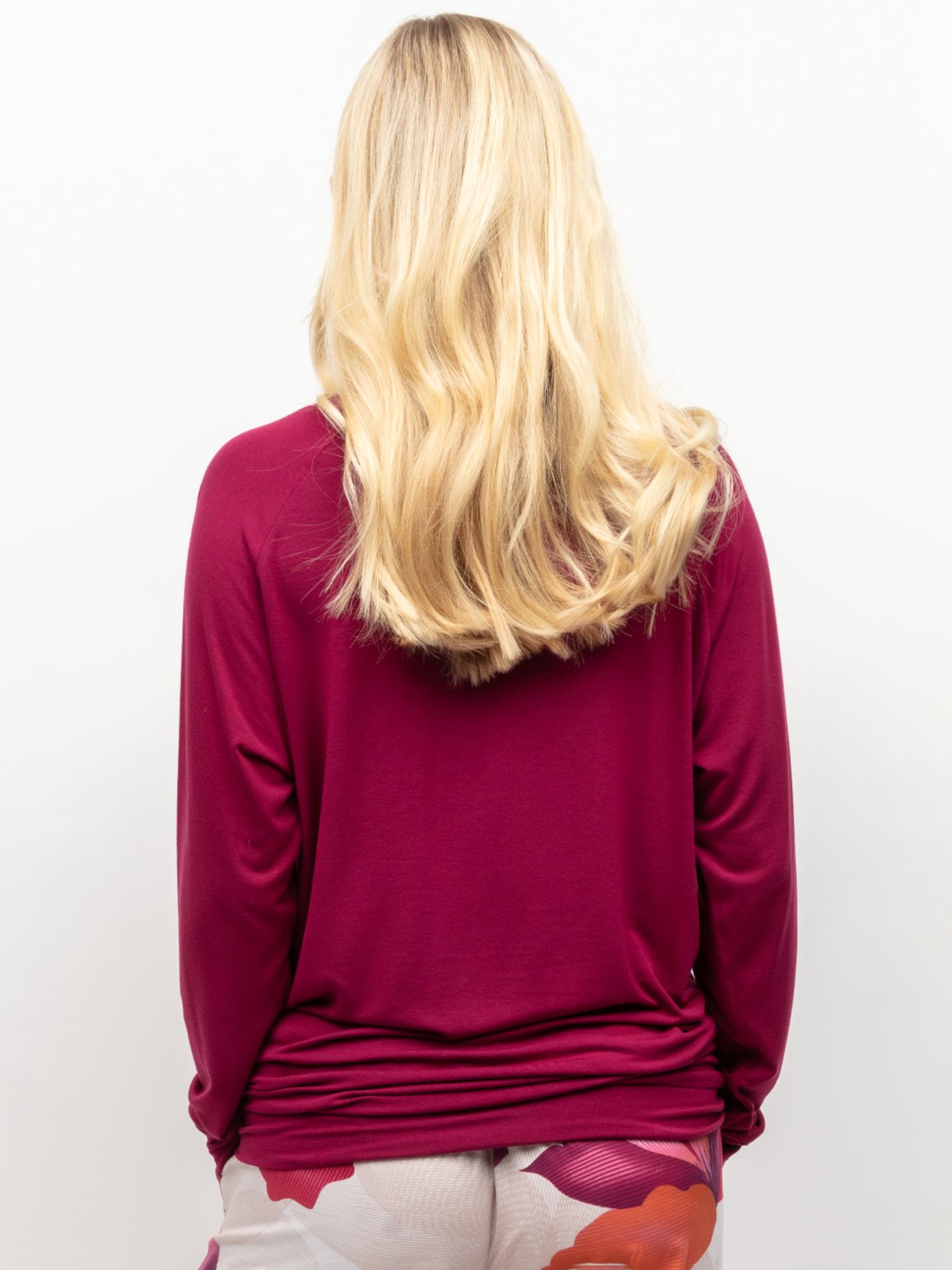 Buy Cyberjammies Jersey Slouch Long Sleeve Top, Magenta Online at johnlewis.com