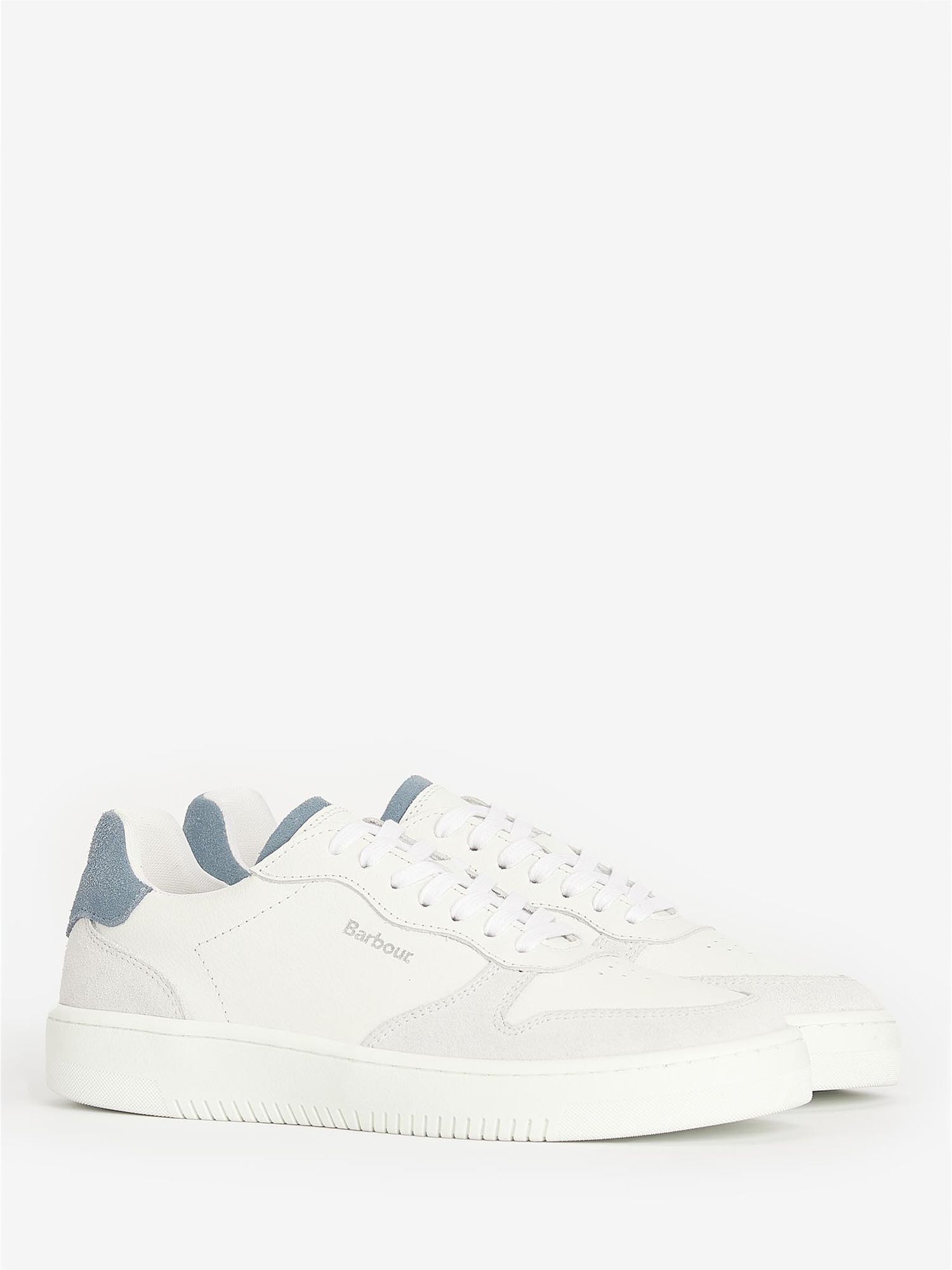 Buy Barbour Celeste Leather and Suede Trainers Online at johnlewis.com