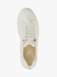 Dune Bridal Collection Embraced Lace Flatform Trainers, Ivory