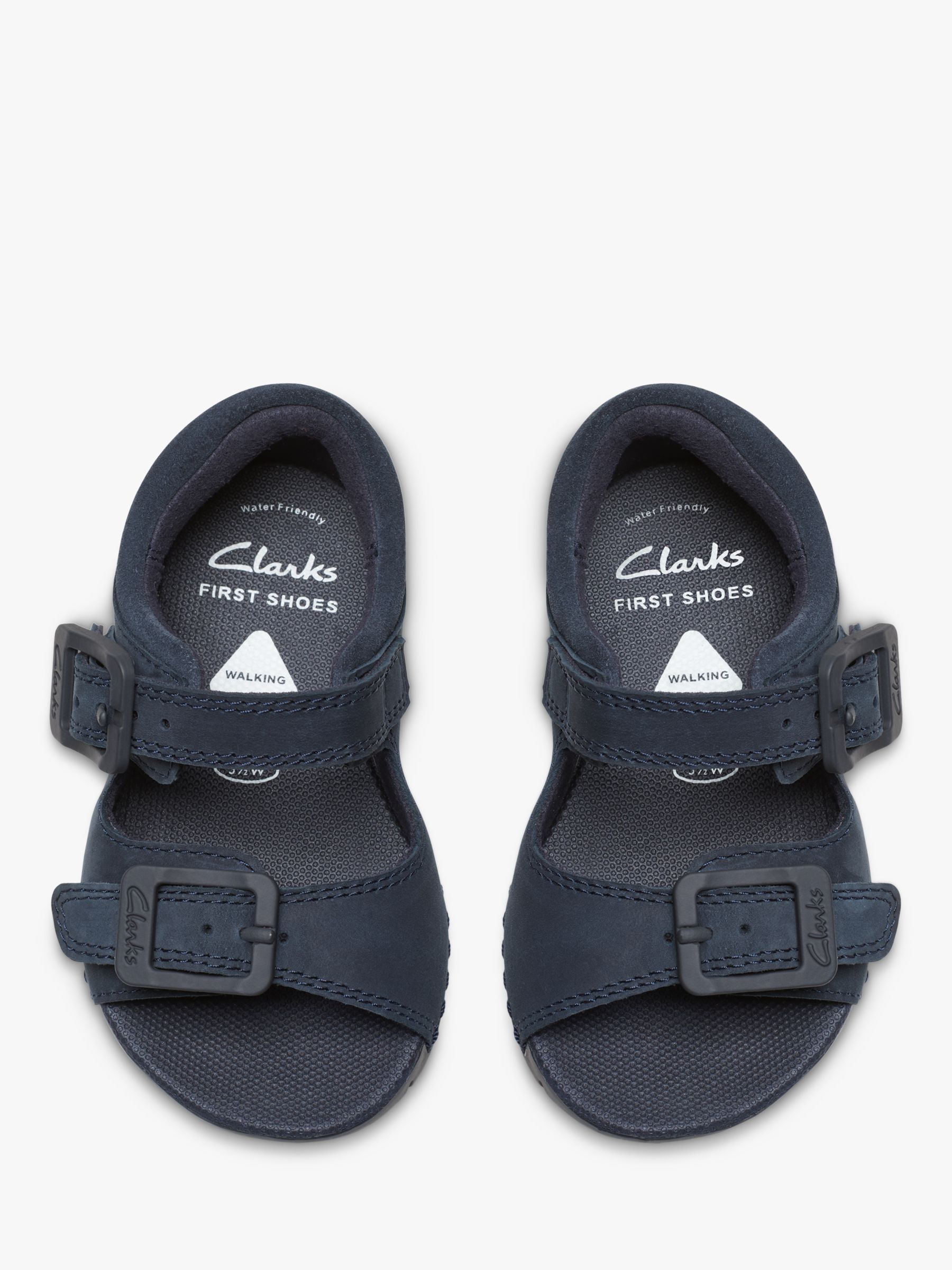 Buy Clarks Kids' Baha Beach Leather Sandals Online at johnlewis.com