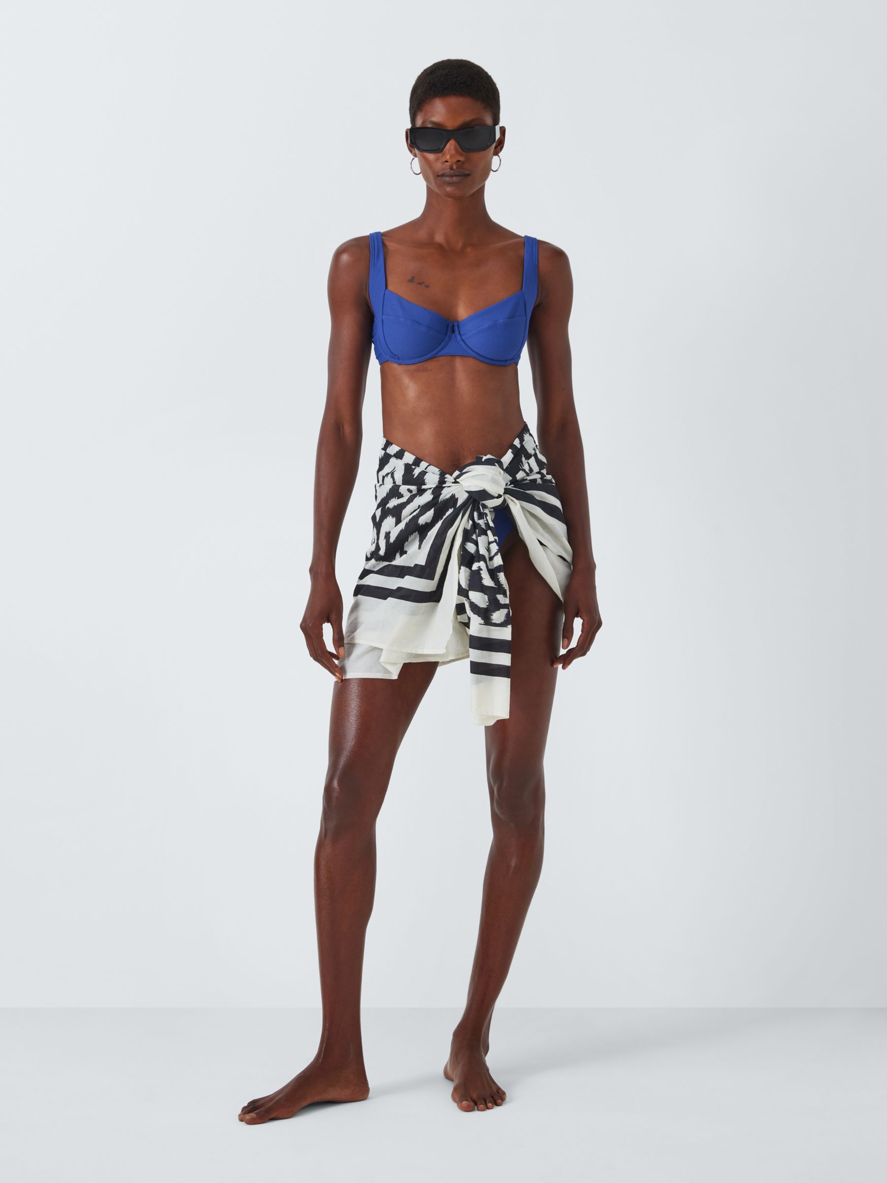 Buy John Lewis Palma Textured Bikini Top Online at johnlewis.com