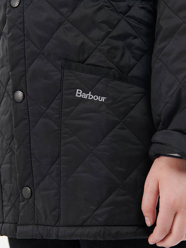 Barbour Kids' Liddesdale Quilted Jacket, Black