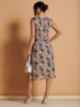 Jolie Moi Chiffon Pleated Midi Dress