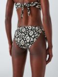 John Lewis Maya Aztec Side Tie Bikini Bottoms, Black/Multi