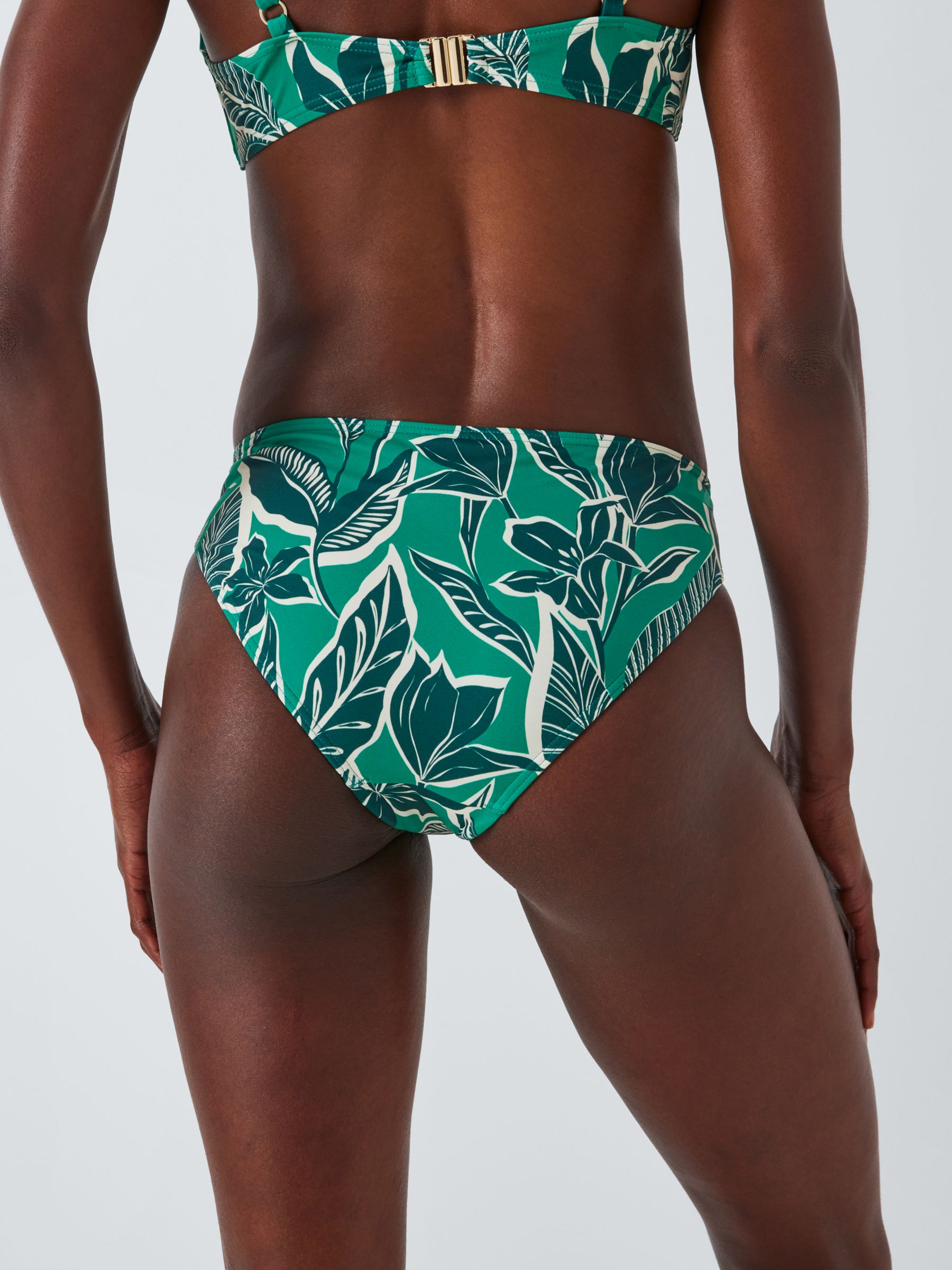 Buy John Lewis Ayanna Ring Bikini Bottoms, Green Online at johnlewis.com