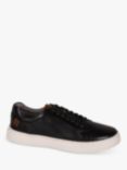 Silver Street London Amen Collection Carlow Leather Trainers, Black