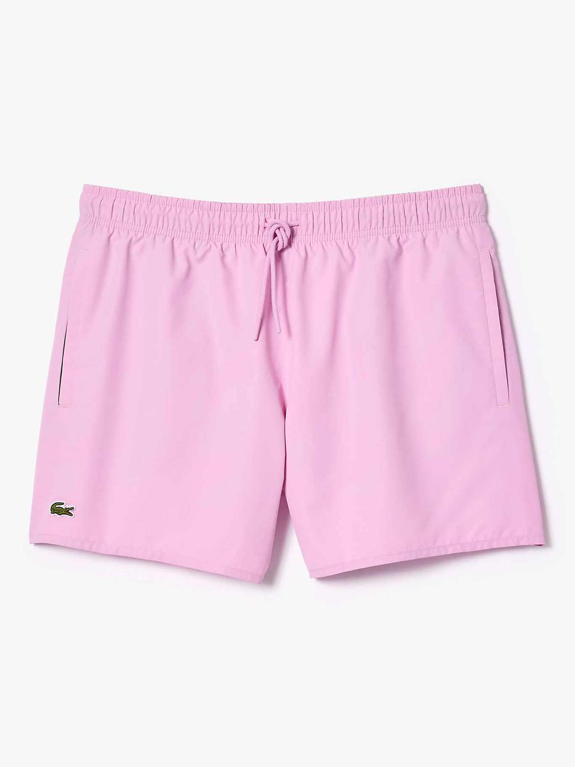 Buy Lacoste Plain Logo Swim Shorts Online at johnlewis.com