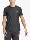 adidas Own The Run Short Sleeve Running Top, Black