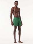 Lacoste Plain Logo Swim Shorts, Green