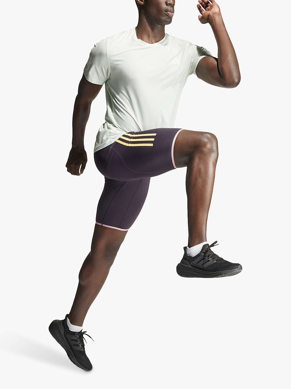 Buy adidas Own The Run Short Sleeve T-Shirt Online at johnlewis.com