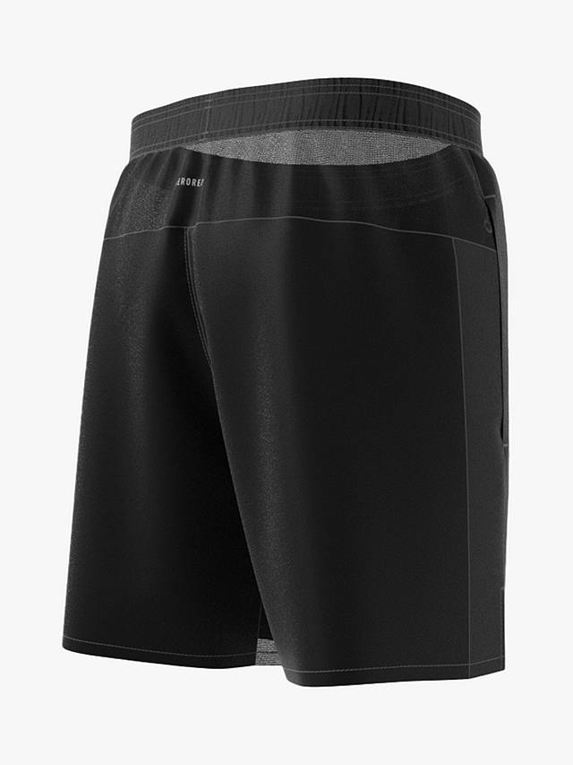 adidas HIIT Workout 3-Stripes Shorts, Black