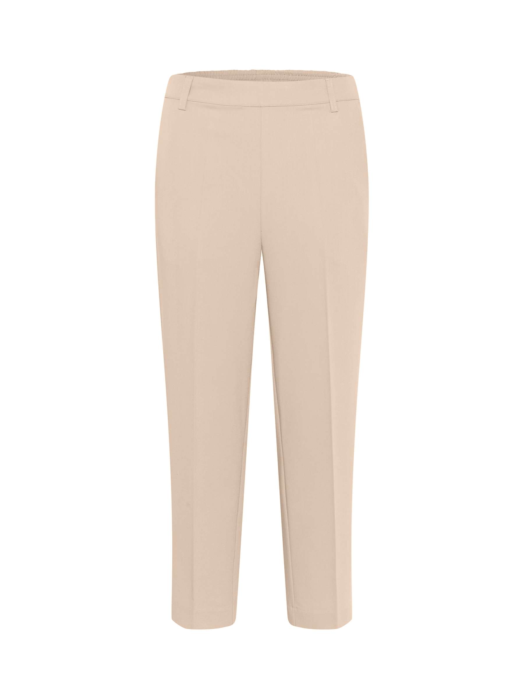 Buy KAFFE Sakura Elastic Waist Suit Trousers, Feather Gray Online at johnlewis.com