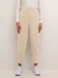 KAFFE Meloi Corduroy Trousers, Feather Grey