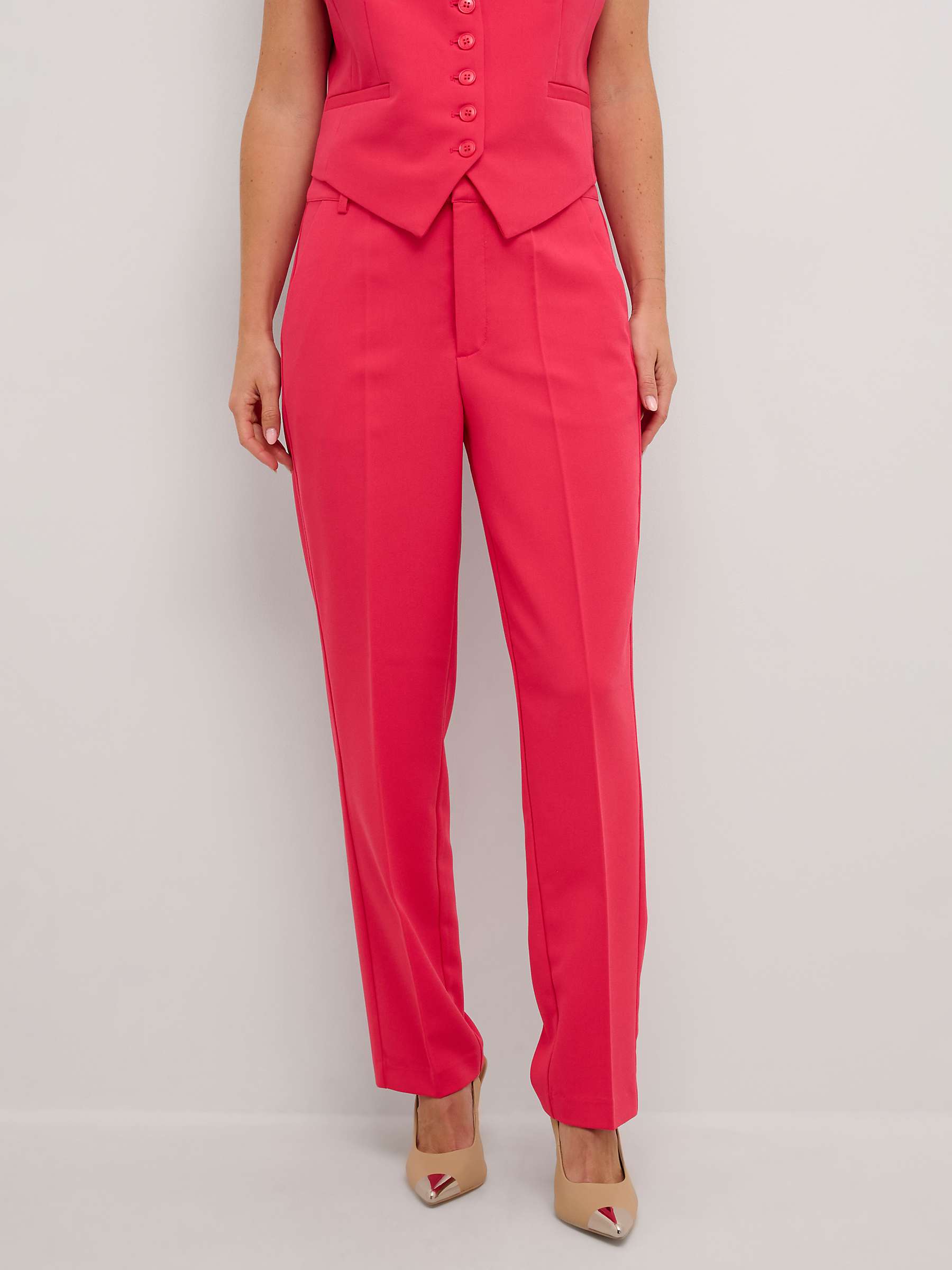 Buy KAFFE Sakura Zip Trousers Online at johnlewis.com