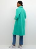 KAFFE Anne Teddy Coat, Gumdrop Green