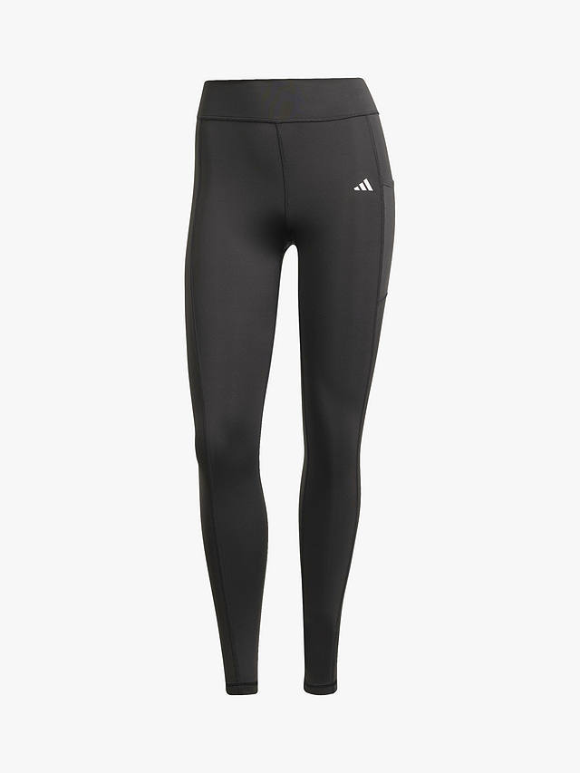 adidas Optime 7/8 Logo Leggings, Black