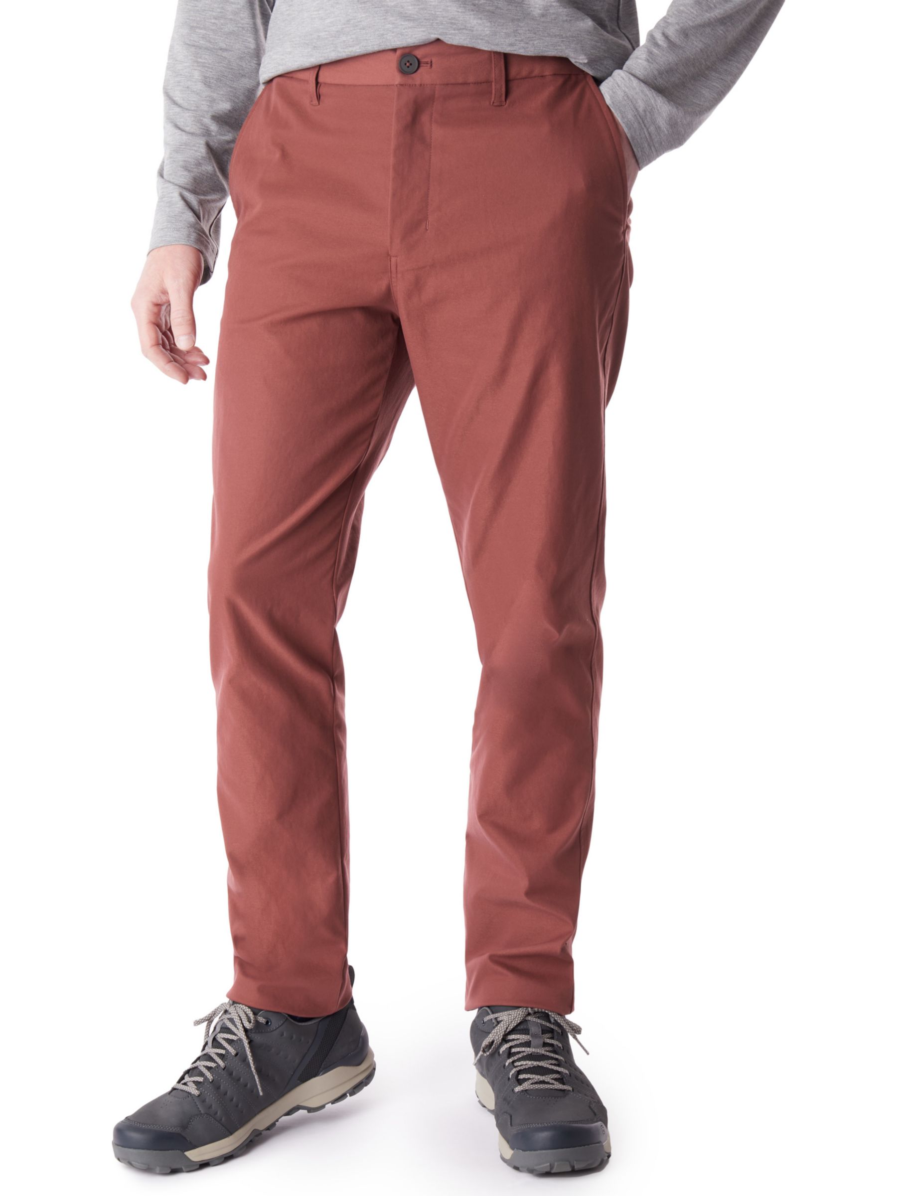 Rohan District Lightweight Chinos, Earth Red, 30S