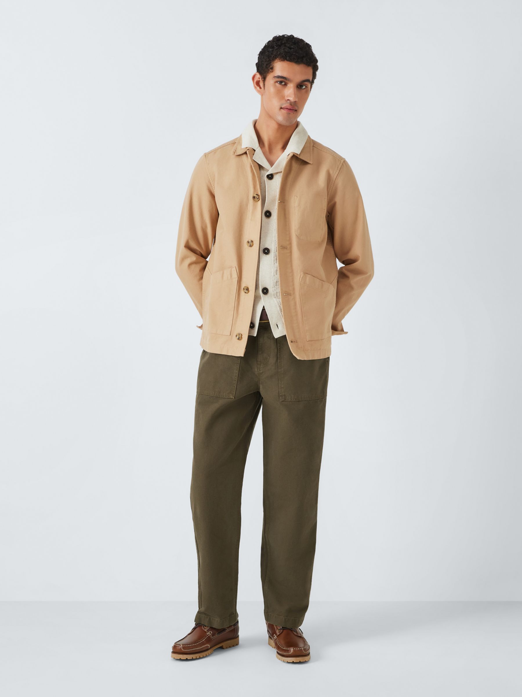 John Lewis Men's Canvas Carpenter Trousers