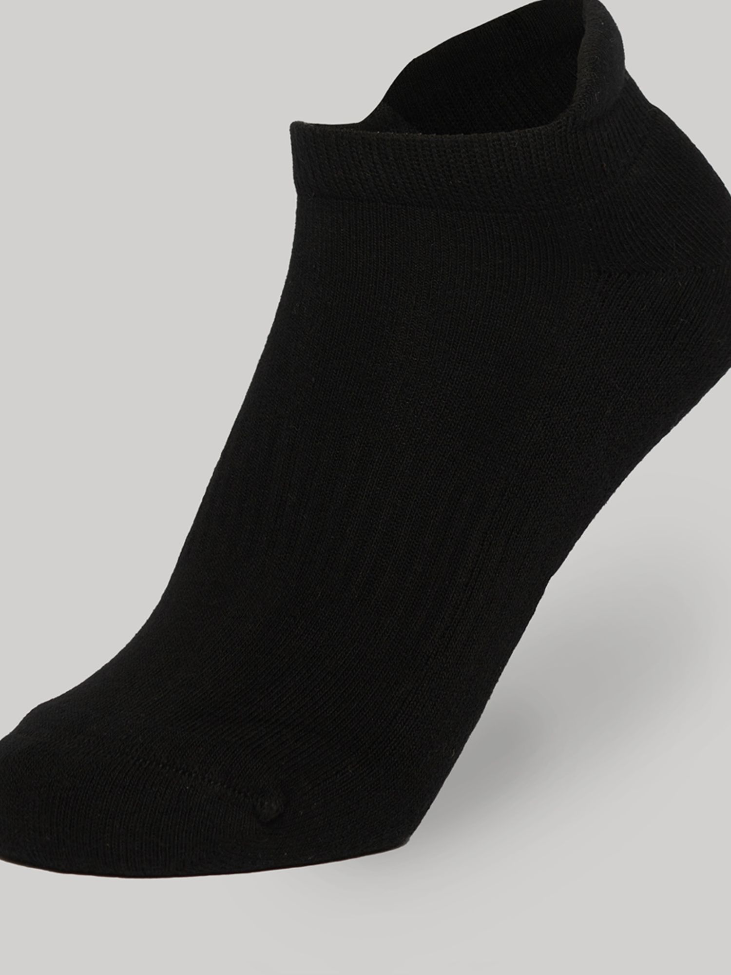 Buy Superdry Trainer Socks, Pack of 3, Black Online at johnlewis.com