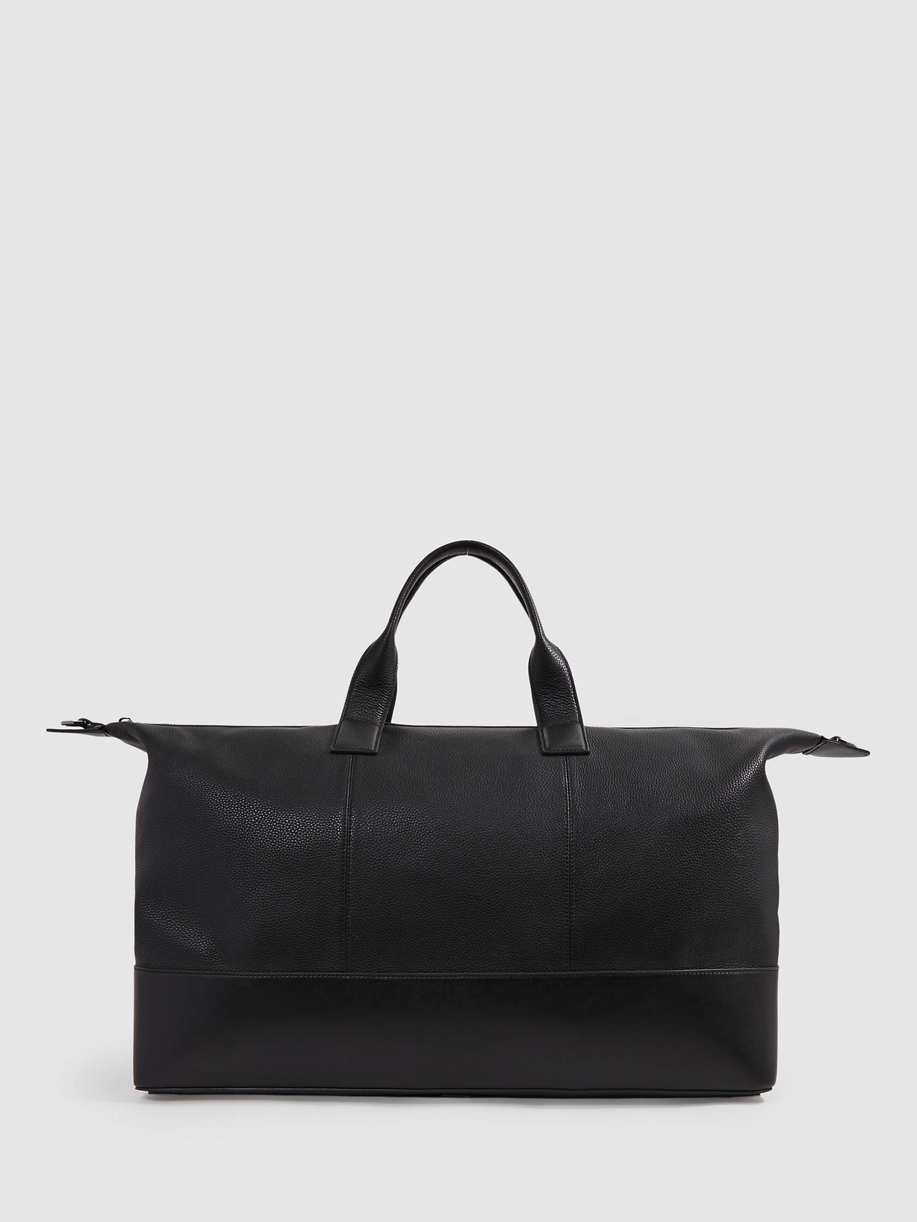 Reiss Carter Travel Bag, Black at John Lewis & Partners